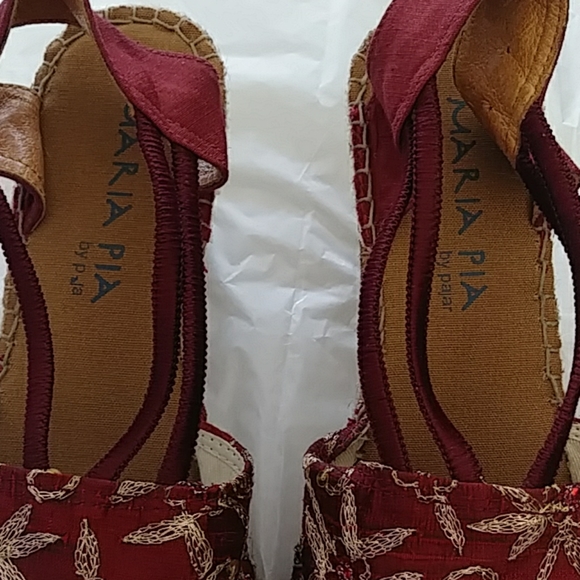 NWOT. Maria Pia Espadrilles. Made in Spain. Sz 40 - Picture 4 of 8